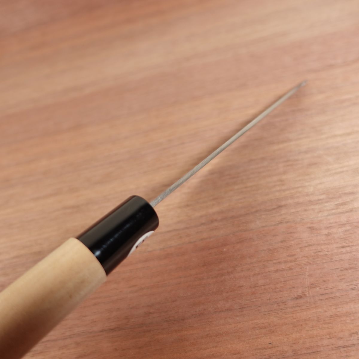 Noshu Magoroku Deba Knife, Sharpened, Stainless Steel, Single Bevel, Santoku-Like, Unused Stored Item, Protective Cover, 155mm