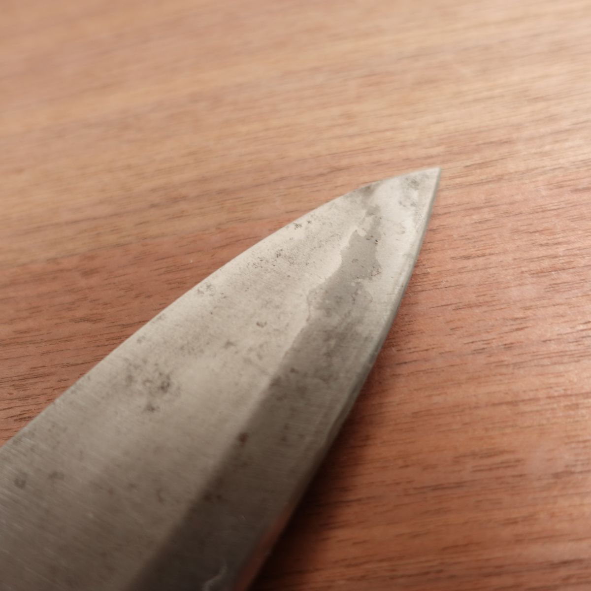 Notohikari Deba Knife, Sharpened, Heavy, Thick Blade, Single Bevel, Carbon Steel Bessaku, Sakai Notohikari, 150mm