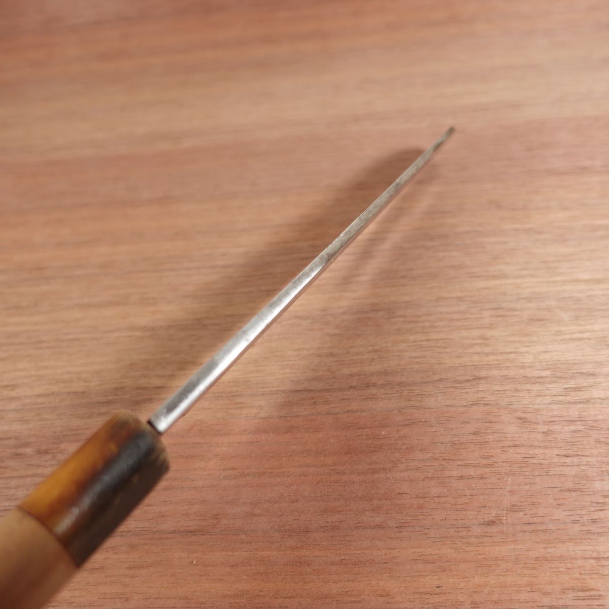 Sakai Takayuki Kama-Usuba, Sharpened, Aogami No. 2, Kansai-Style Usuba, Water Buffalo Handle, Yasuki Blue Steel, Carbon Steel, Single Bevel, 200mm