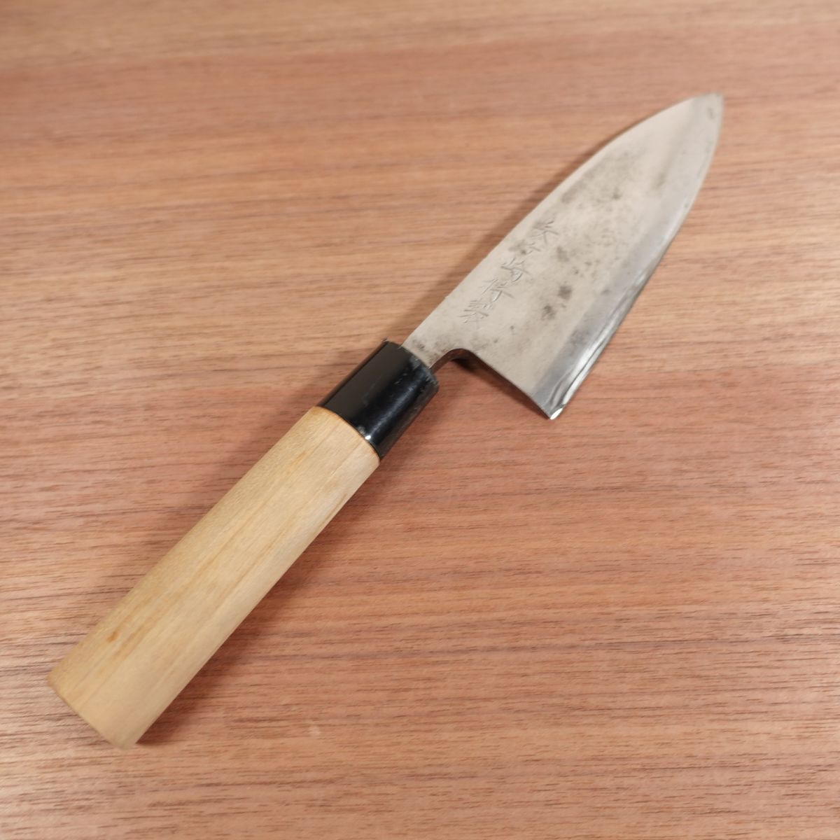 Yagasaki Deba Knife, Sharpened, Special, Carbon Steel, Single Bevel, 155mm