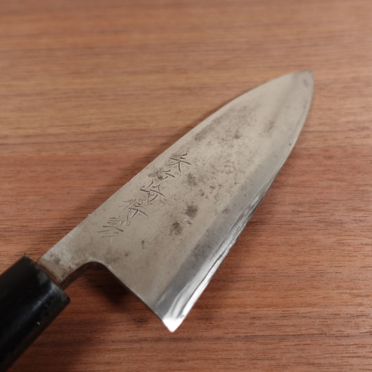 Yagasaki Deba Knife, Sharpened, Special, Carbon Steel, Single Bevel, 155mm