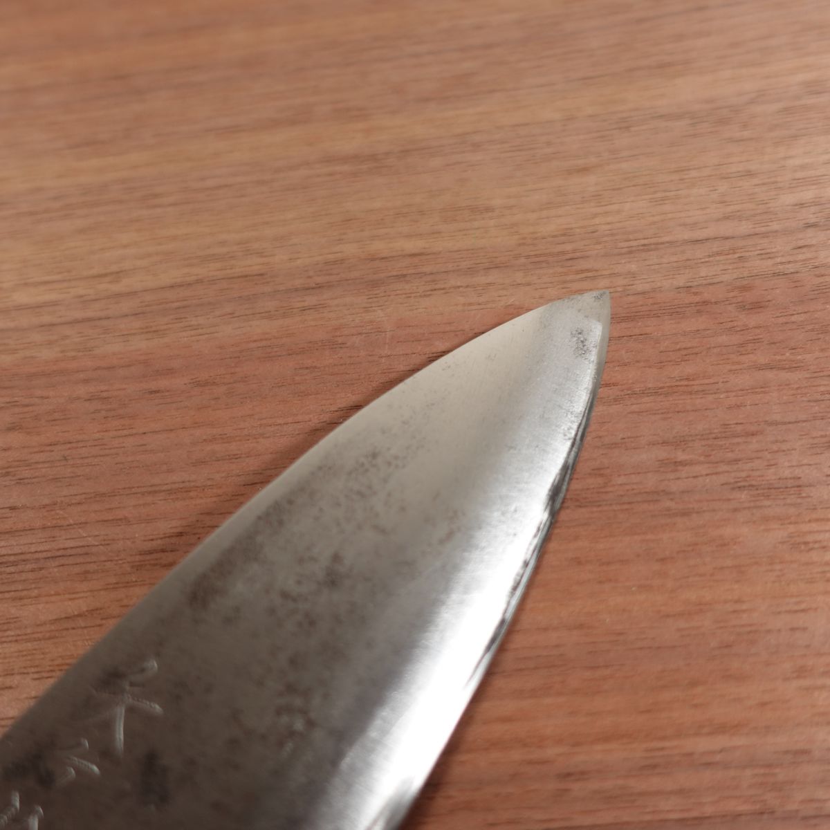 Yagasaki Deba Knife, Sharpened, Special, Carbon Steel, Single Bevel, 155mm