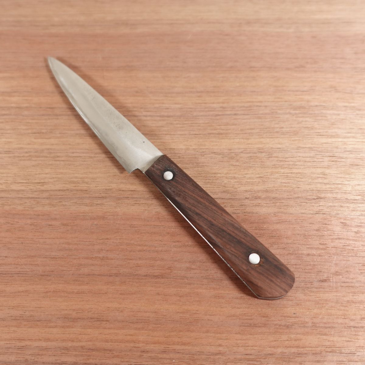 Fujiwara Teruyasu Petty Laminated Nashiji Fruit Detail Knife 125mm