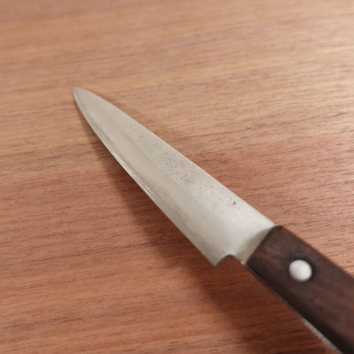 Fujiwara Teruyasu Petty Laminated Nashiji Fruit Detail Knife 125mm