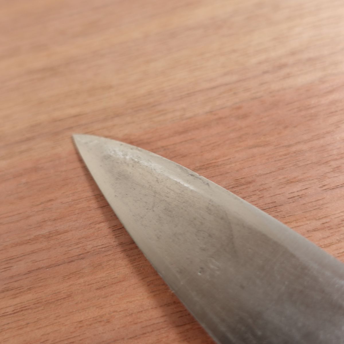 Masamoto Sohonten Ajikiri Ko-Deba Carbon Steel New Handle 135mm