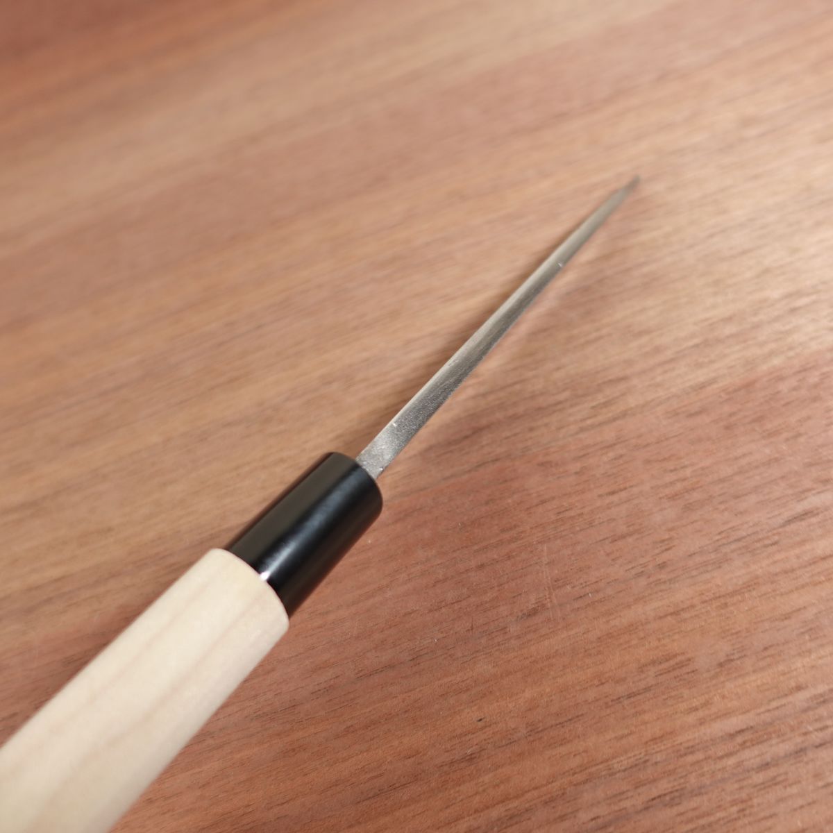 Masamoto Sohonten Ajikiri Ko-Deba Carbon Steel New Handle 135mm