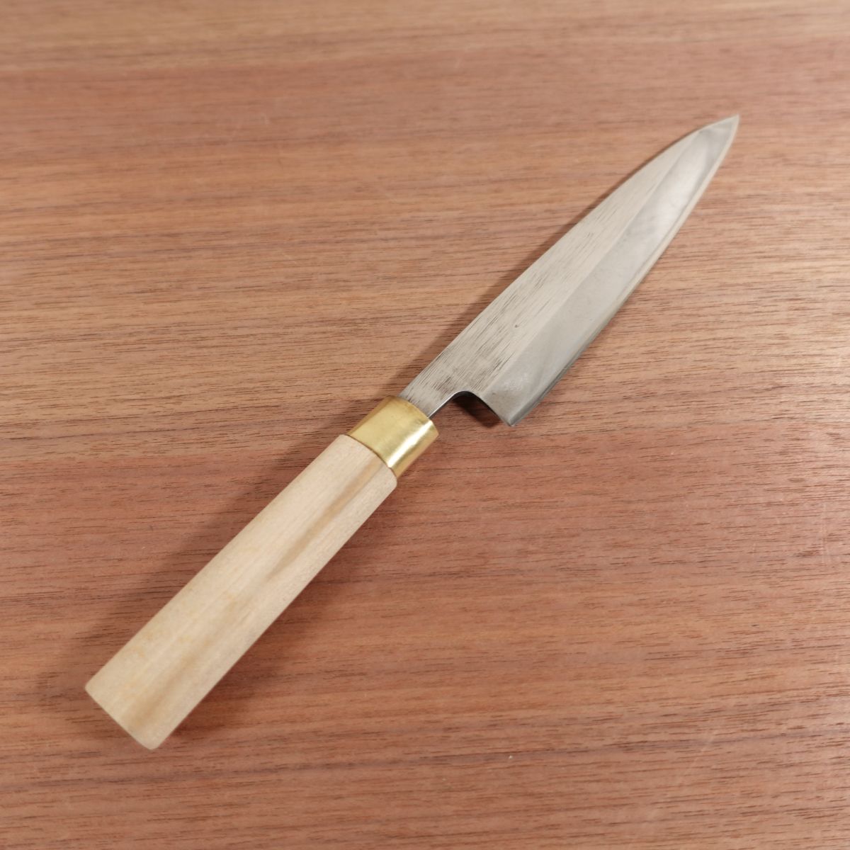 Jubei Funayuki Slim Deba Wa-Petty Blue Steel Single Bevel 145mm