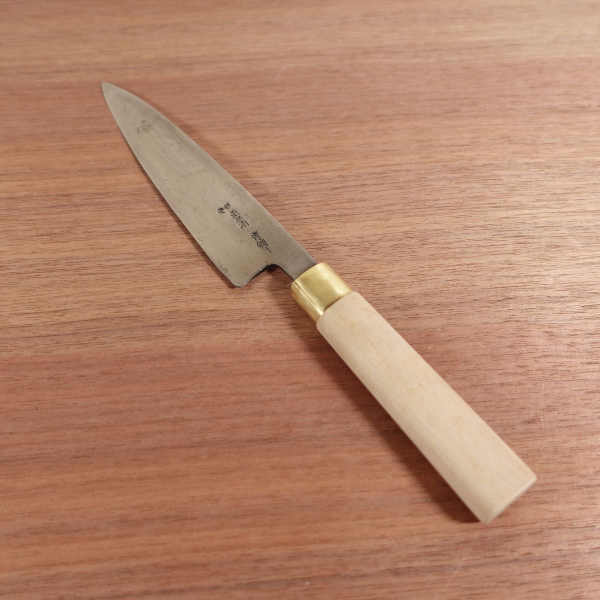 Jubei Funayuki Slim Deba Wa-Petty Blue Steel Single Bevel 145mm