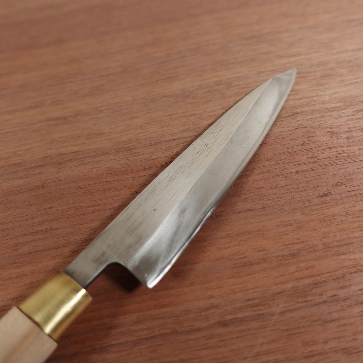 Jubei Funayuki Slim Deba Wa-Petty Blue Steel Single Bevel 145mm