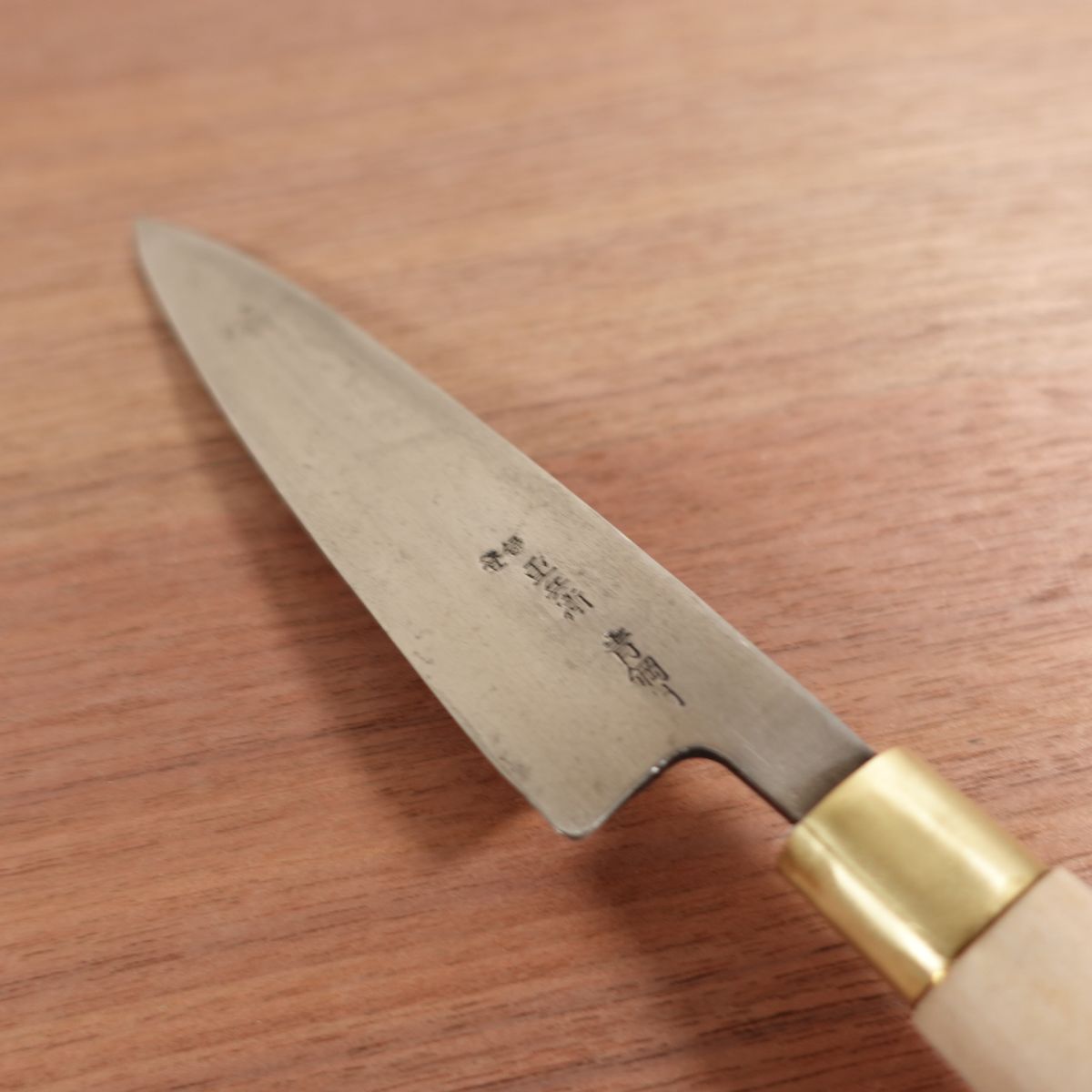 Jubei Funayuki Slim Deba Wa-Petty Blue Steel Single Bevel 145mm