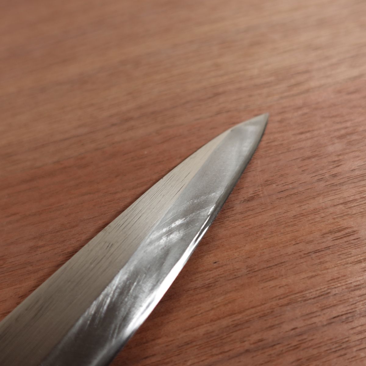 Jubei Funayuki Slim Deba Wa-Petty Blue Steel Single Bevel 145mm