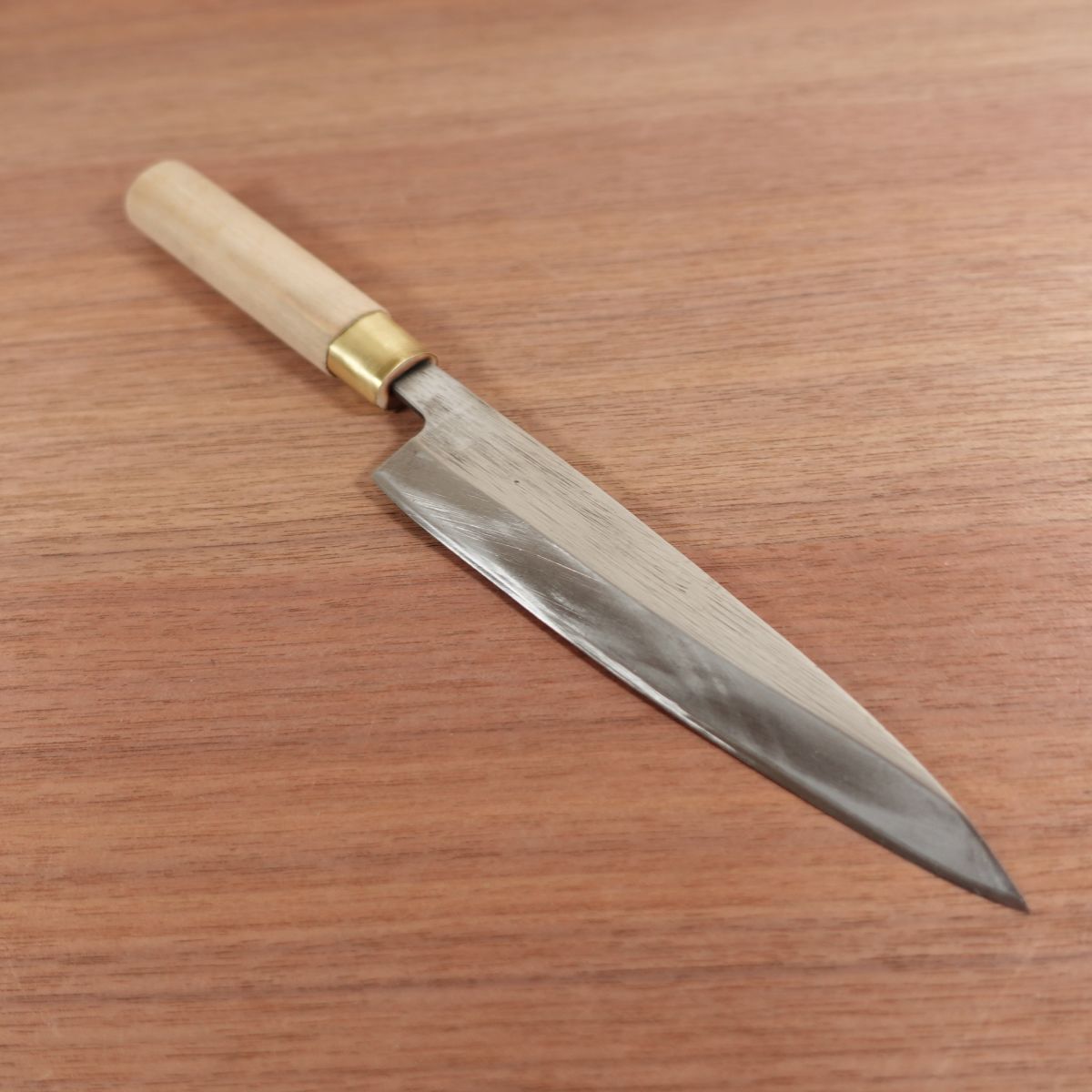 Jubei Funayuki Slim Deba Wa-Petty Blue Steel Single Bevel 145mm