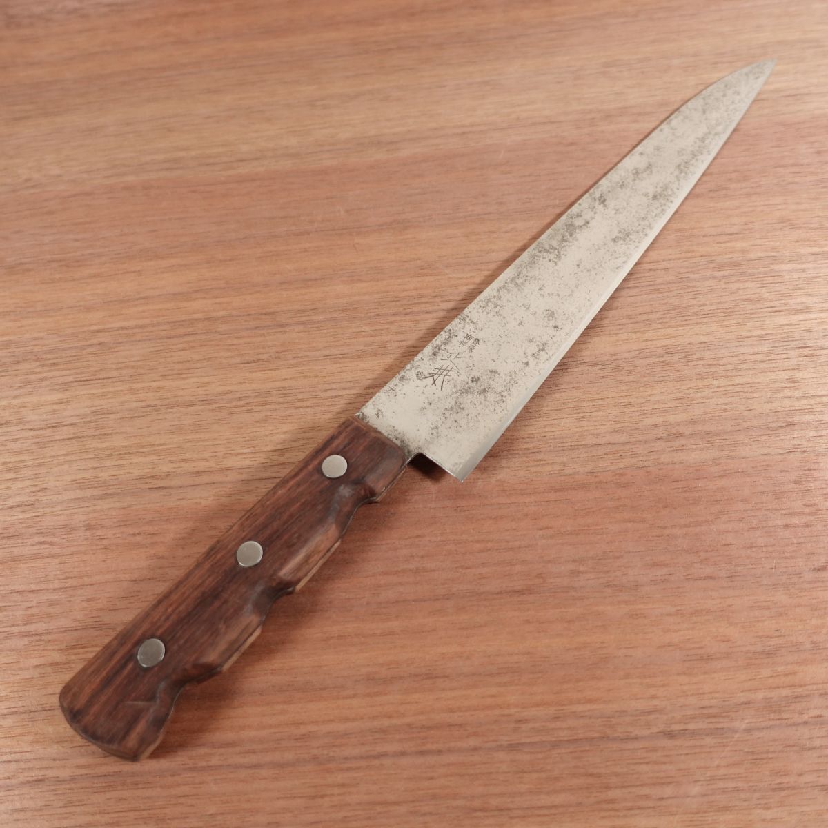 Masamoto Gyuto Slight Single Bevel Chef's Knife Carbon Steel 245mm
