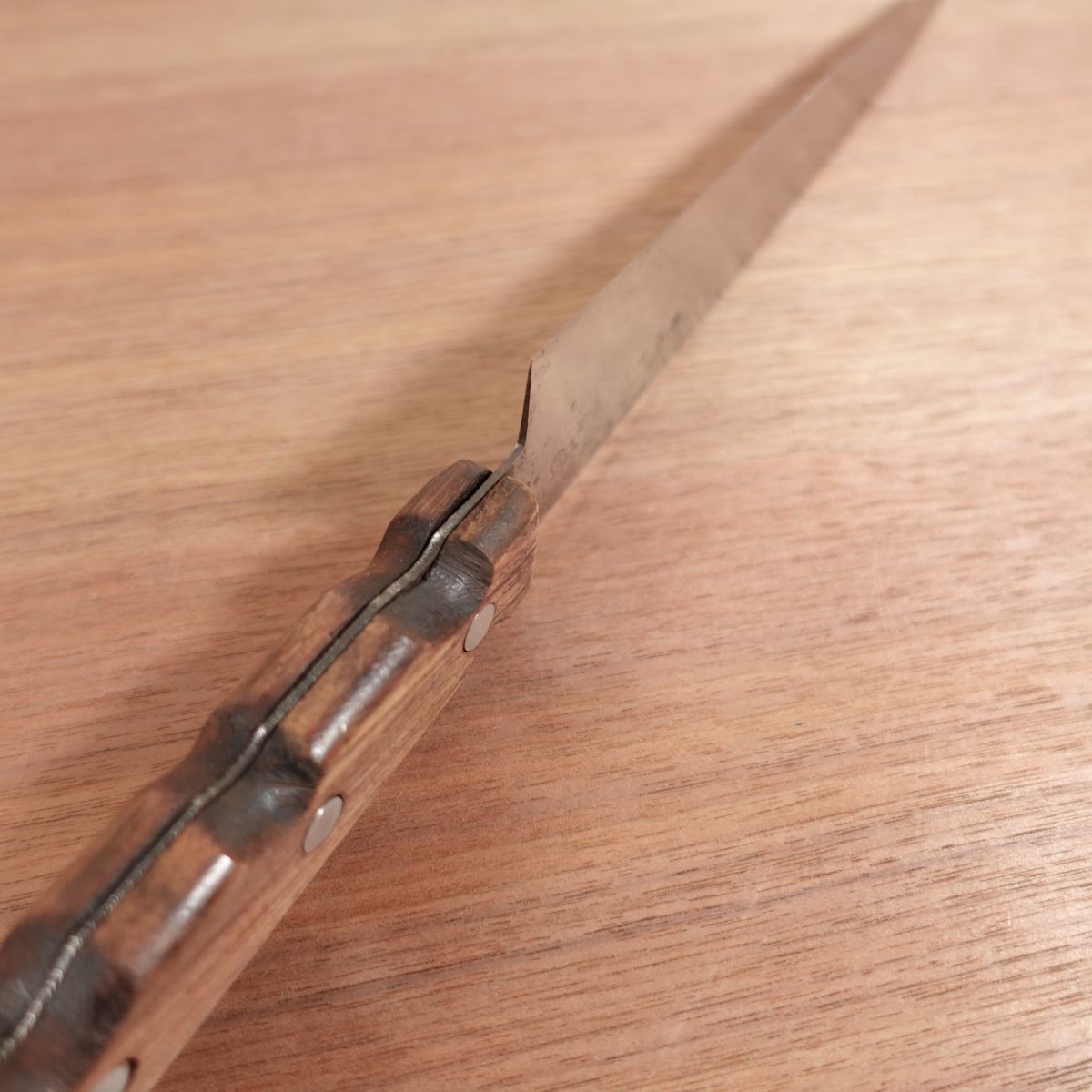 Masamoto Gyuto Slight Single Bevel Chef's Knife Carbon Steel 245mm