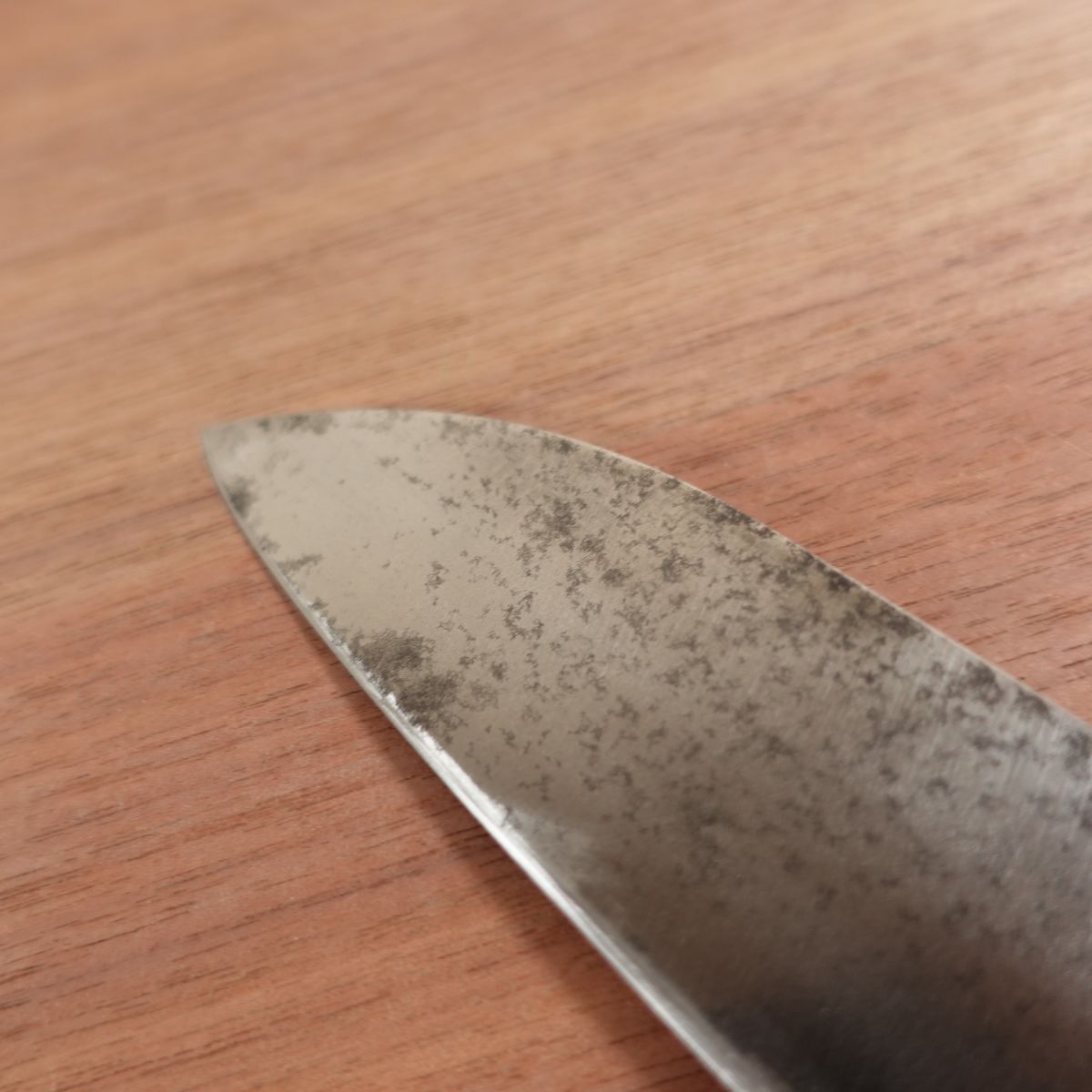 Yoshizane Santoku All-Purpose Japanese Carbon Steel Sharpened 180mm
