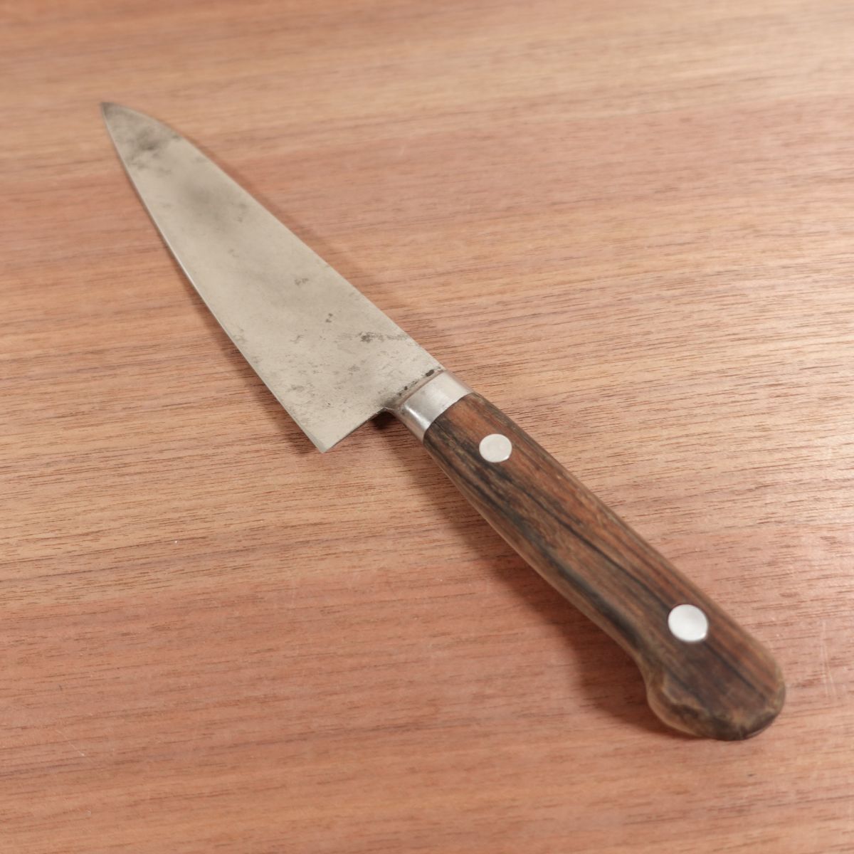 Minamoto Masakane Gyuto MASAKANE JAPON Carbon Steel Cracked Handle 185mm