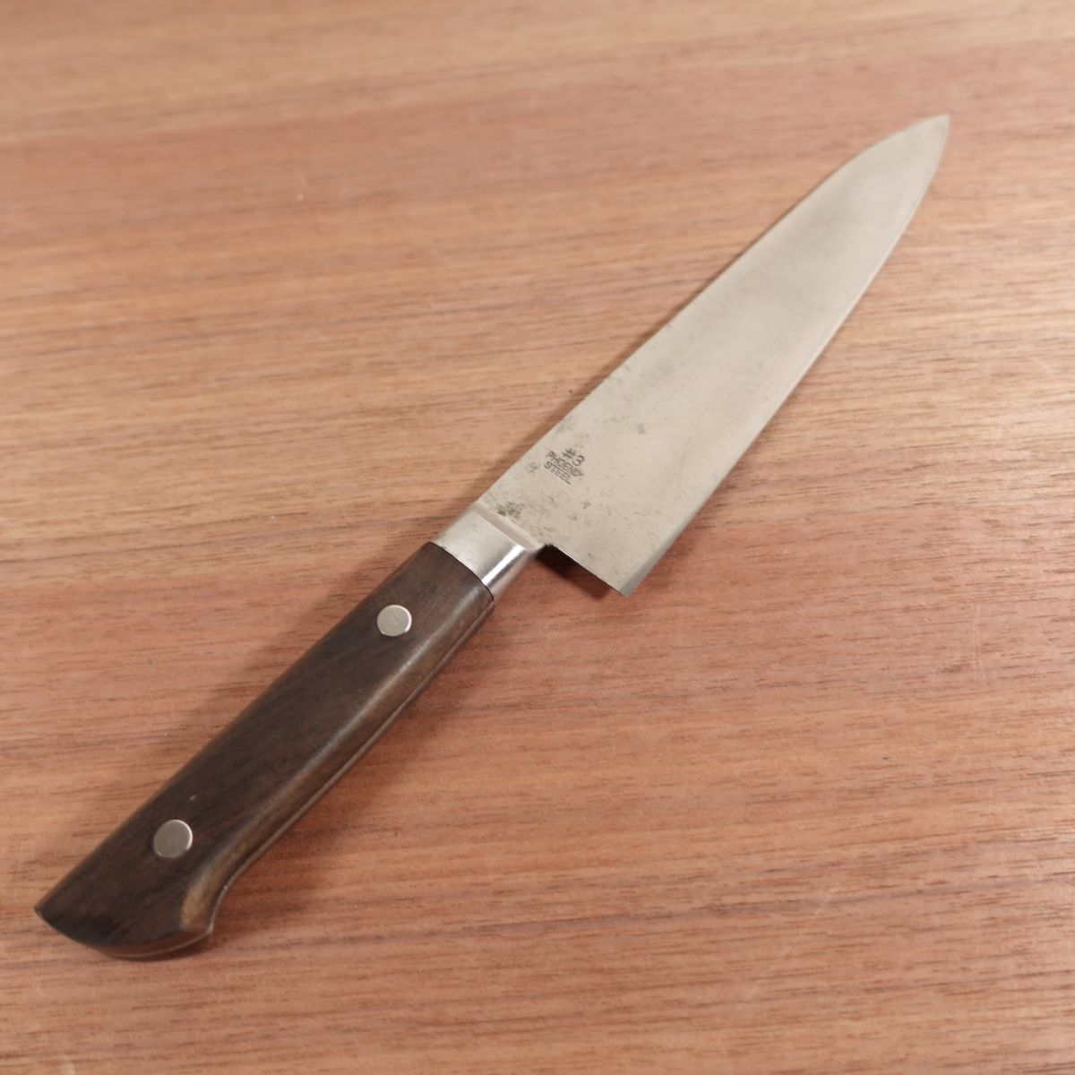 Izutsuki Kiya Gyuto Phoenix Steel #3 Carbon Steel Sharpened 175mm