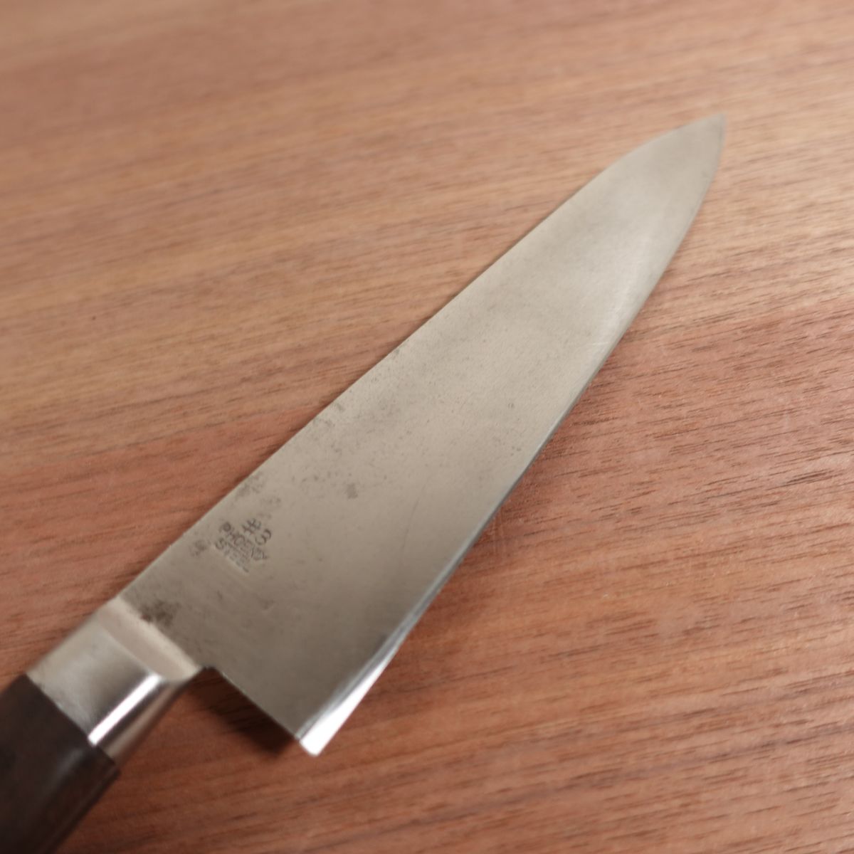 Izutsuki Kiya Gyuto Phoenix Steel #3 Carbon Steel Sharpened 175mm