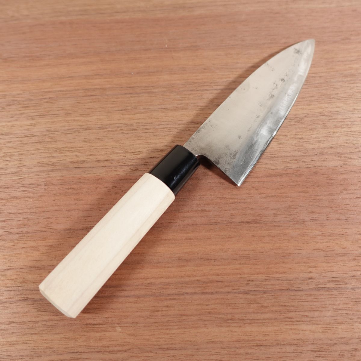 Kikuichi Deba Nara Single Bevel Carbon Steel Near-New Handle 150mm