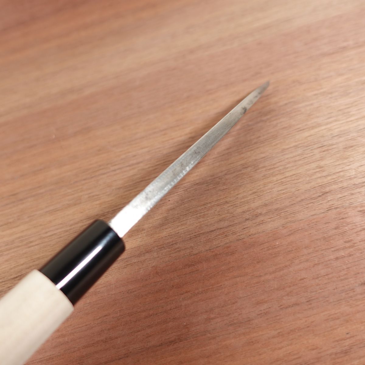 Kikuichi Deba Nara Single Bevel Carbon Steel Near-New Handle 150mm