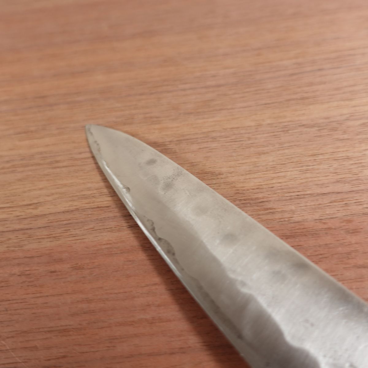 Fujiwara Teruyasu Gyuto, Sharpened, Hammered and Nashiji Finish, Laminated Steel, 175mm